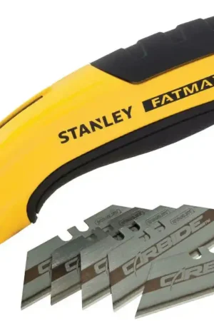 Merkproduct STANLEY FATMAX Uitschuifmes + 5 Carbide Reservemessen - 7-10-778
