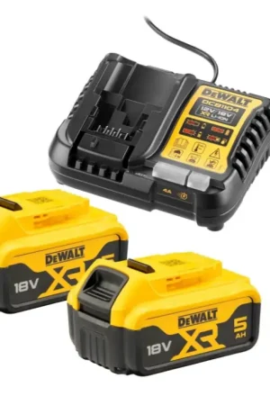 Weekendaanbieding DeWalt DCB1104P2-QW 18V XR ACCU STARTERPACK (2X DCB184 + XR MULTIVOLTAGE LADER)