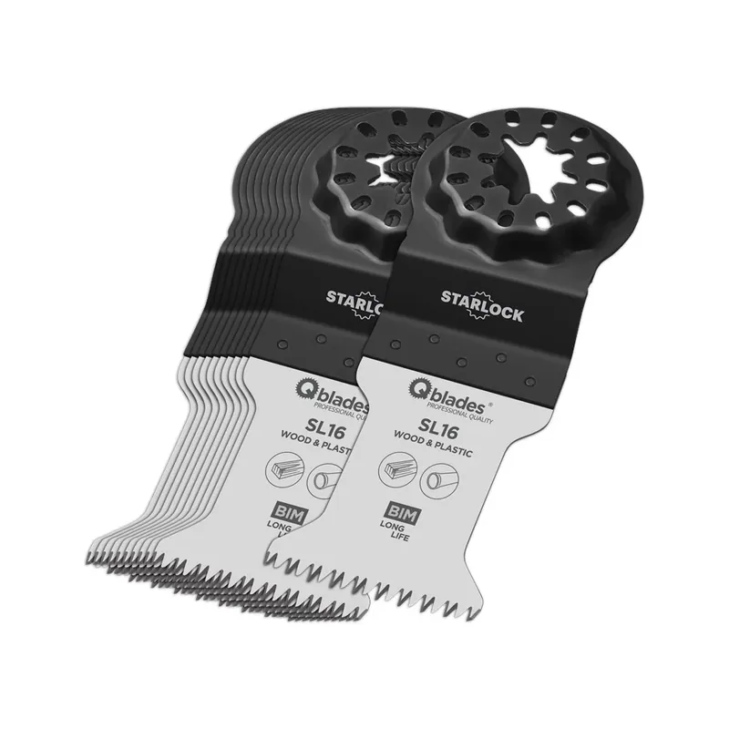 Op = Op Qblades Multitool Zaagblad Precision 35x50mm Starlock SL16 HSC 11st