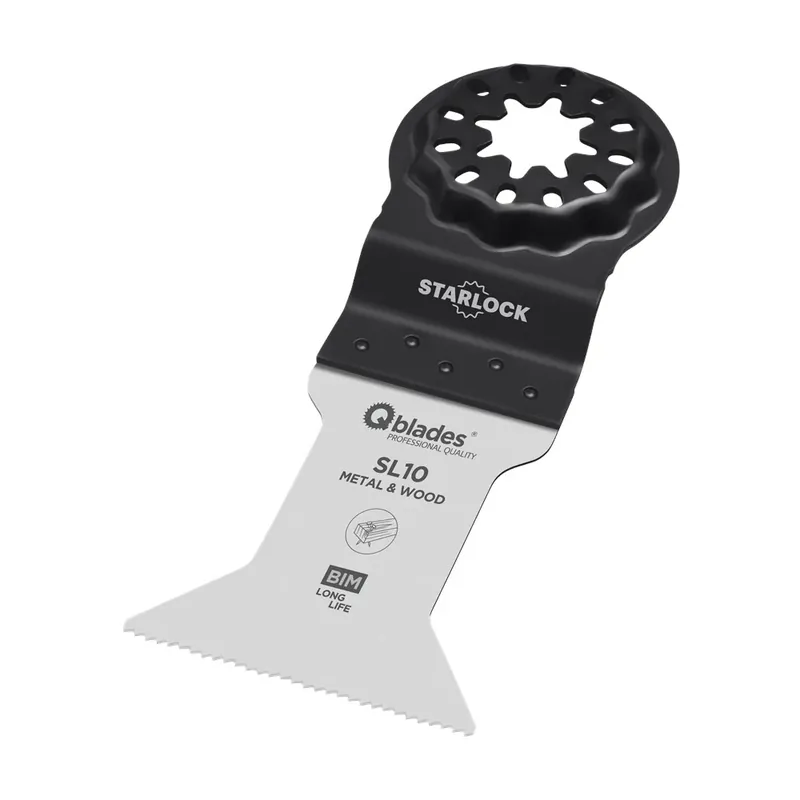 Gratis Retour Qblades Multitool Zaagblad BiM 44x55mm Starlock SL10 1st
