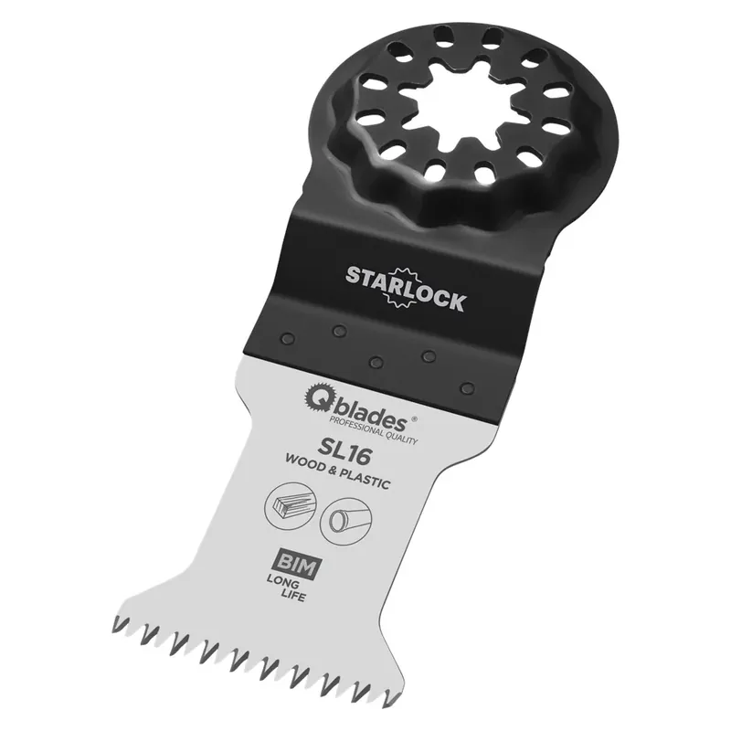 Qblades Multitool Zaagblad Precision 25x50mm Starlock SL16 HSC 1st Aanbieding