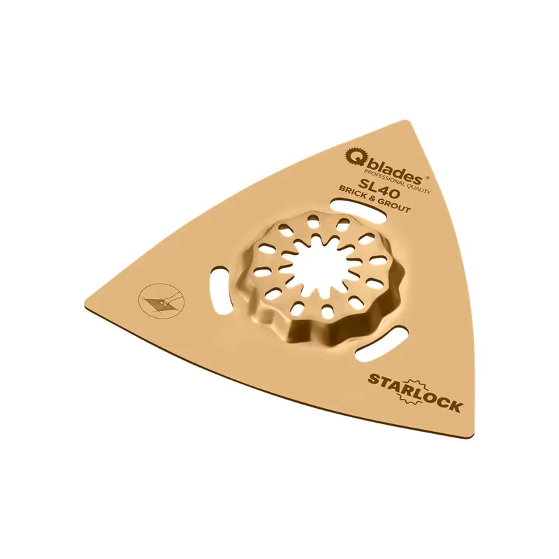 Nieuw Qblades Multitool HM Slijpdriehoek Steen en Beton 80mm Starlock SL40 1st