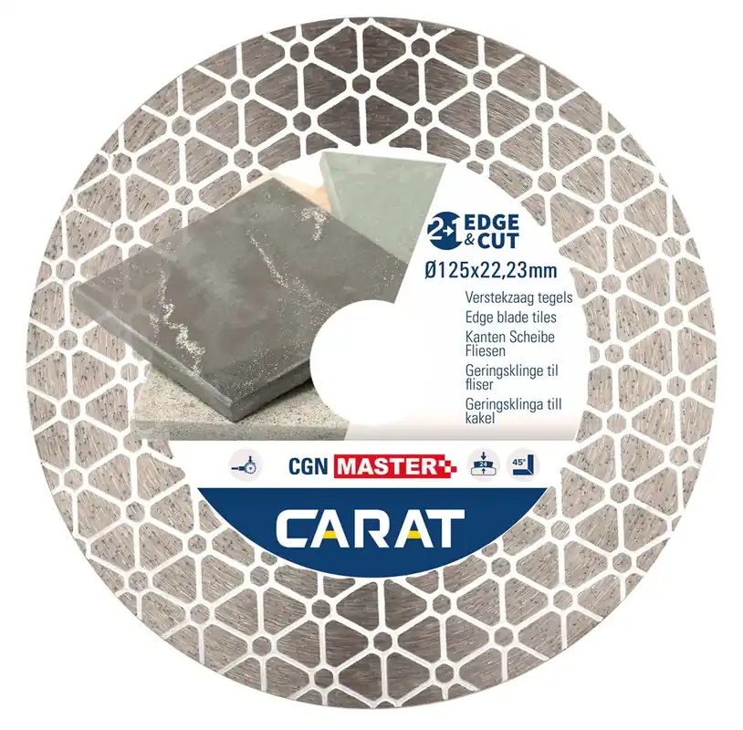 Flitsaanbieding CARAT NATUURSTEEN / COMPOSIET 125XM14 EDGE&CUT - CGN MASTER