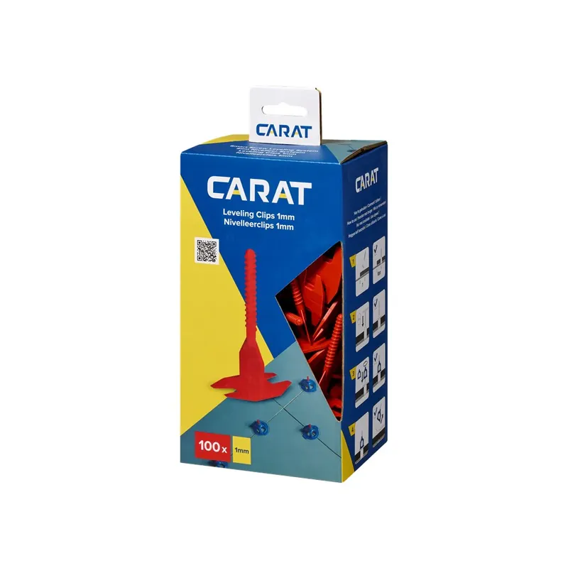 CARAT NIVELLEERCLIPS 1,0 MM 100 ST. Beste Prijs
