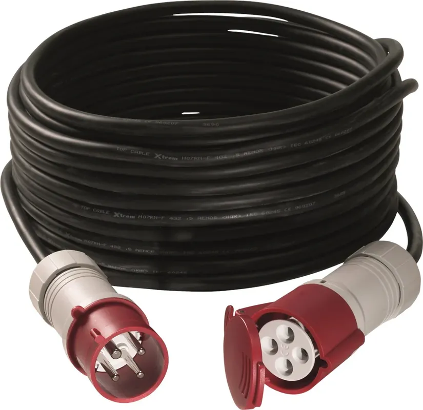 Kelfort Verlengkabel 20m 400V-32A 4x2,5mm2 - 1524057 Populair