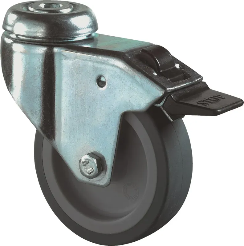 Meest Verkocht Kelfort Zwenkwiel Blauw/Grijs Rubber Gegalvaniseerd 125mm - 1519737