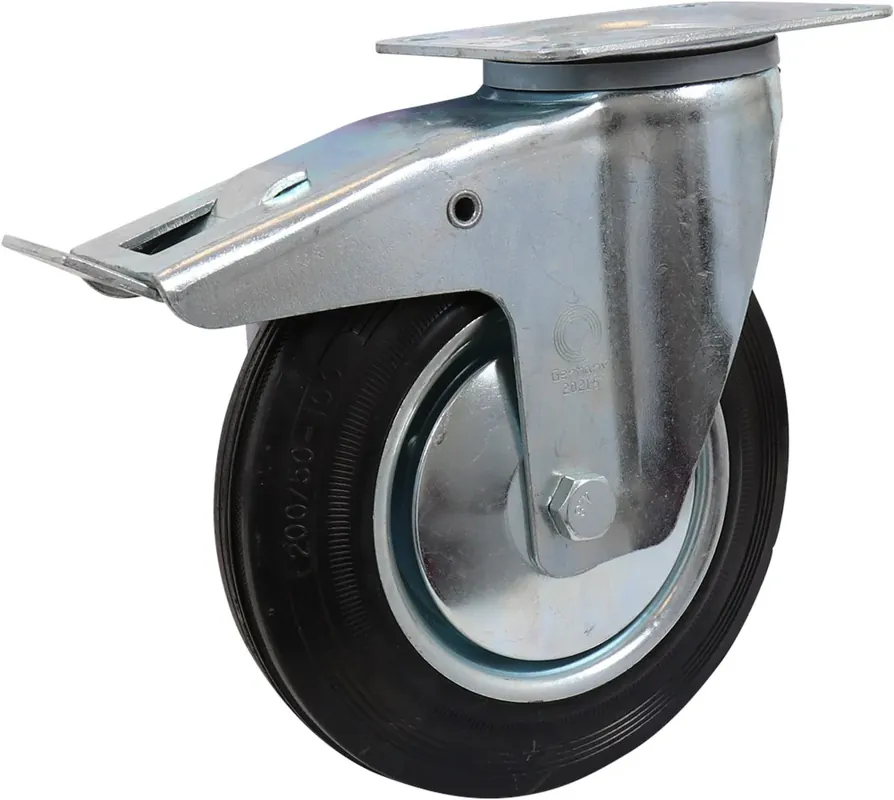 Kelfort Zwenkwiel met Velg Gegalvaniseerd 200mm - 1519787 Gereduceerde Prijs