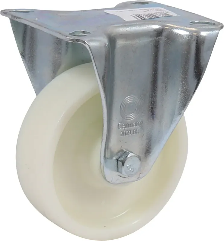Kelfort Bokwiel Wit met Rollager 100mm - 1519760 Meest Verkocht