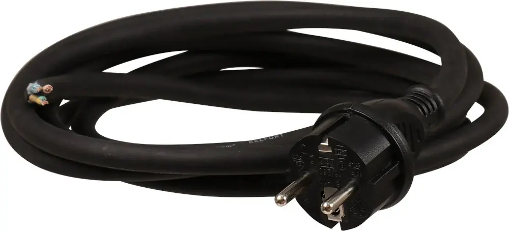 Kelfort Aansluitsnoer met Stekker 3x1,5mm2 3m - 1524021 Gratis Retour