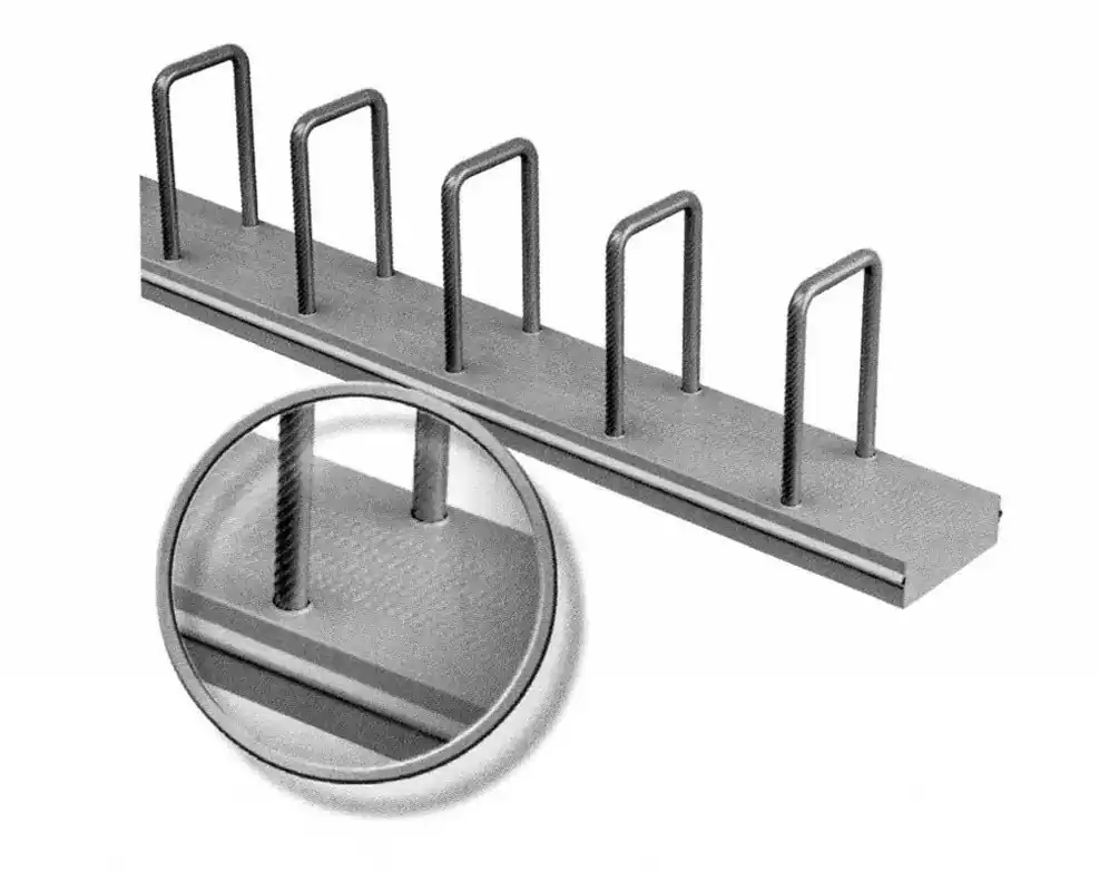 Must-Have Jako Stekkenbak 8mm-20cm Dubbel L=125cm B=88mm H=17cm - RB4 U 85820