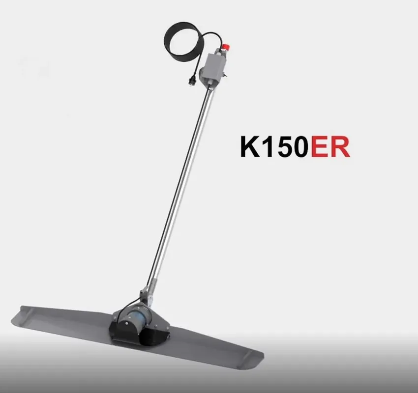 LIEVERS AFWERKSPAAN K150-ER - TOERENTAL 1,5M WERKBREEDTE - 230V 50HZ- 1 FASE Laatste Versie