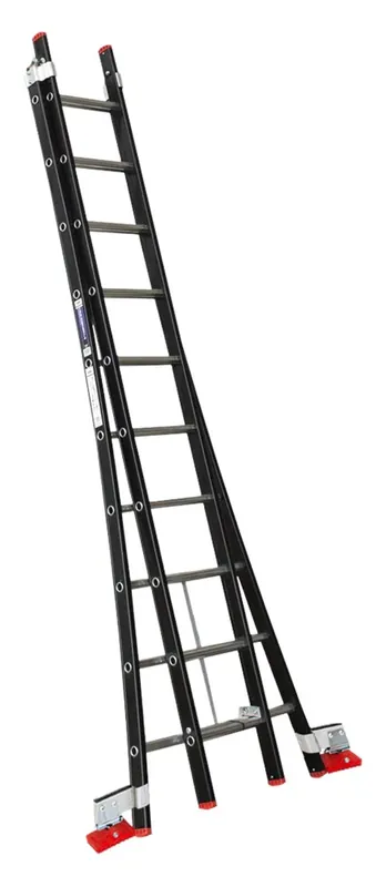 Kelfort REFORMLADDER 2X 10SP 4,50M ZWART GECOAT Nu Kopen