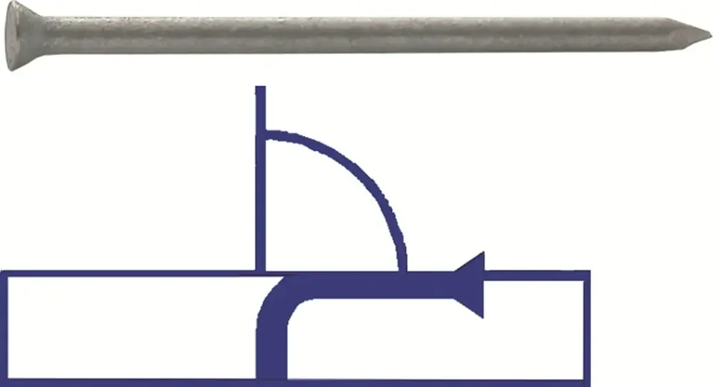 Gereduceerde Prijs Kelfort STALEN NAGELS GEG. CK 2.5X30