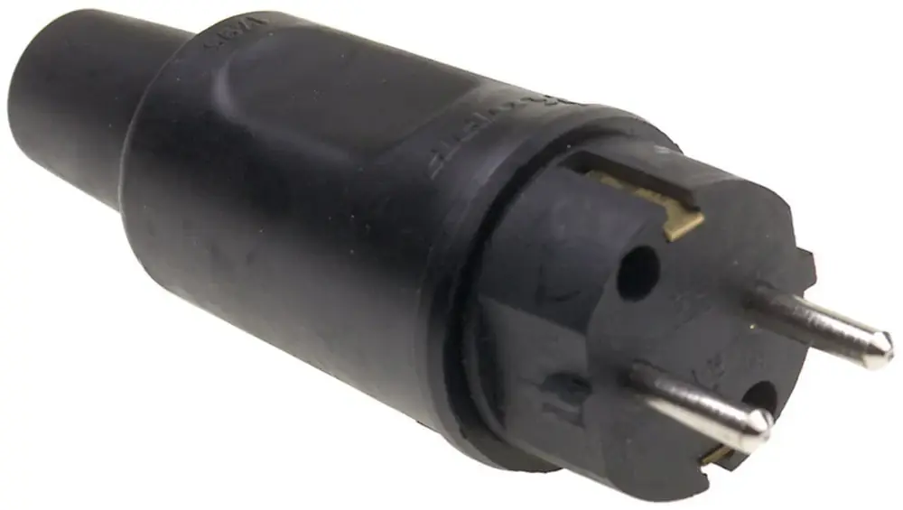 Koop Online Kopp STEKKER VEENEMAN 230V-16A 2P+A RUBBER KUPP