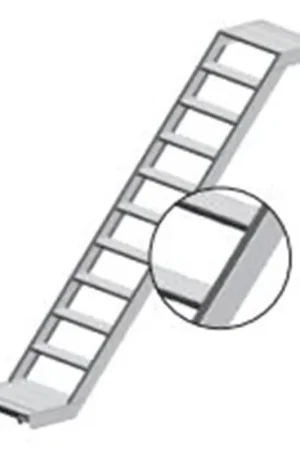 Layher AR ALU STEIGERBORDESTRAP 2.57x2.16 BUISOPLEGGING Snelle Levering
