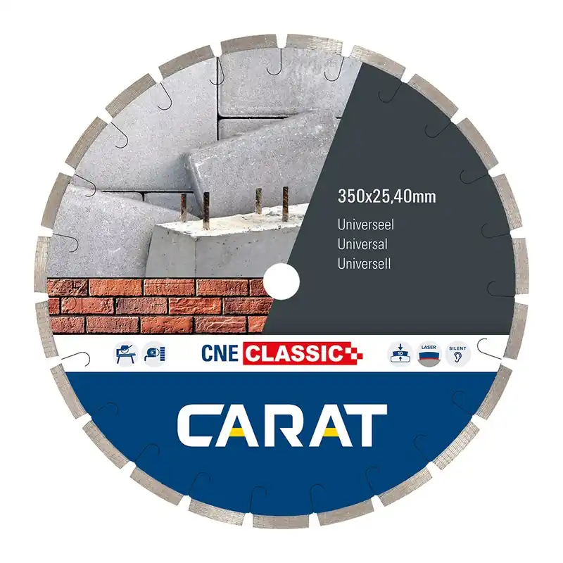 CARAT DIAMANTZAAG 350x25,40MM UNIVERSEELTYPE CNE CLASSIC Dagaanbieding