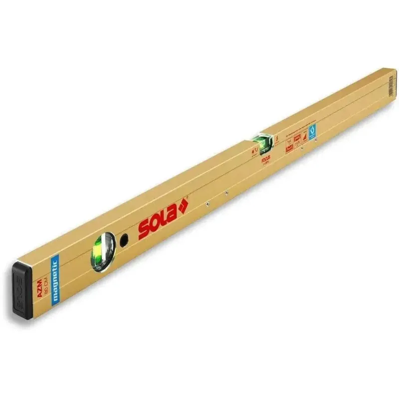SOLA Waterpas AZM 40 Magnetisch Aluminium - 1651469 Veilige Betaling