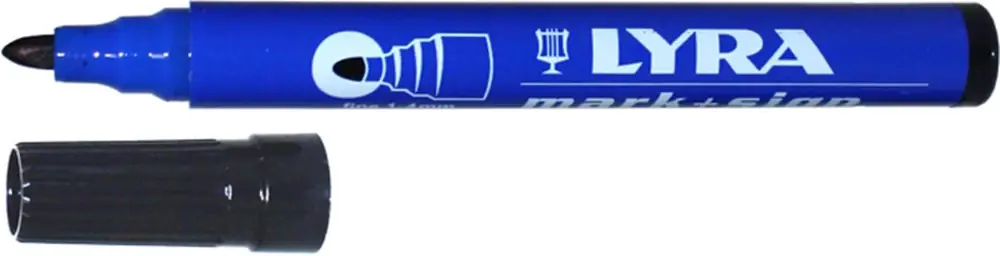 Meest Verkocht Lyra VILTSTIFT WATERVAST BLAUW DUN - PER STUK
