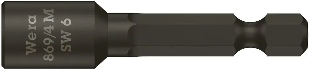 Wera DOPSLEUTELBIT 1/4" 6mm Favoriet