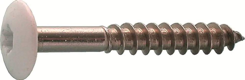 Kelfort SNELMONTAGESCHROEF RAL 9010 4.8X38 VOOR TRESPA Beperkte Voorraad