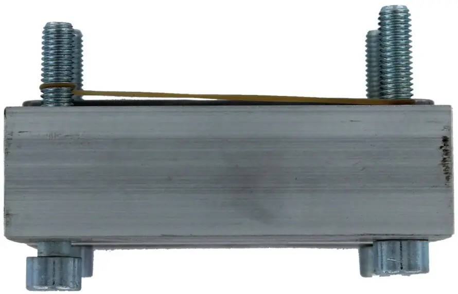 Carat Vulblok 20mm voor A-2600 naar Ø250mm – BSVB260020 Finale Uitverkoop