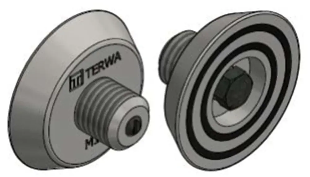Terwa MAGNEETFLENSPLAAT TPM-10-M30-STEEL - RING MAGNET D=73 Speciale Aanbieding
