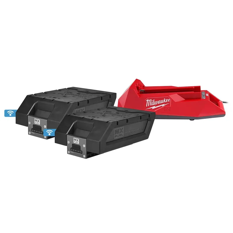 Exclusieve Aanbieding MILWAUKEE MXF NRG-406 MX FUEL NRG KIT LADER EN 2X ACCU