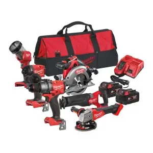 MILWAUKEE® M18 FPP6G3-502B 1 X M18FPD3, 1 X M18FID3, 1 X M18 FCS552, 1 X M18FSZ, 1 X M18FS Favoriet