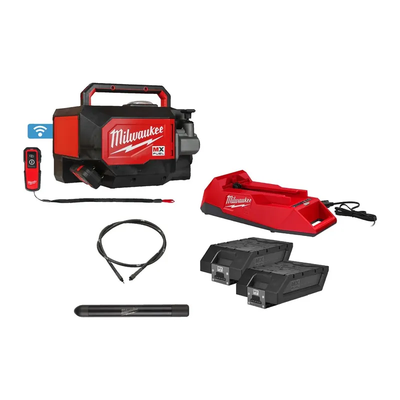 MILWAUKEE MXF CV BCKIT-602 MX FUEL COMPACTE BETON TRILNAALD Speciale Aanbieding