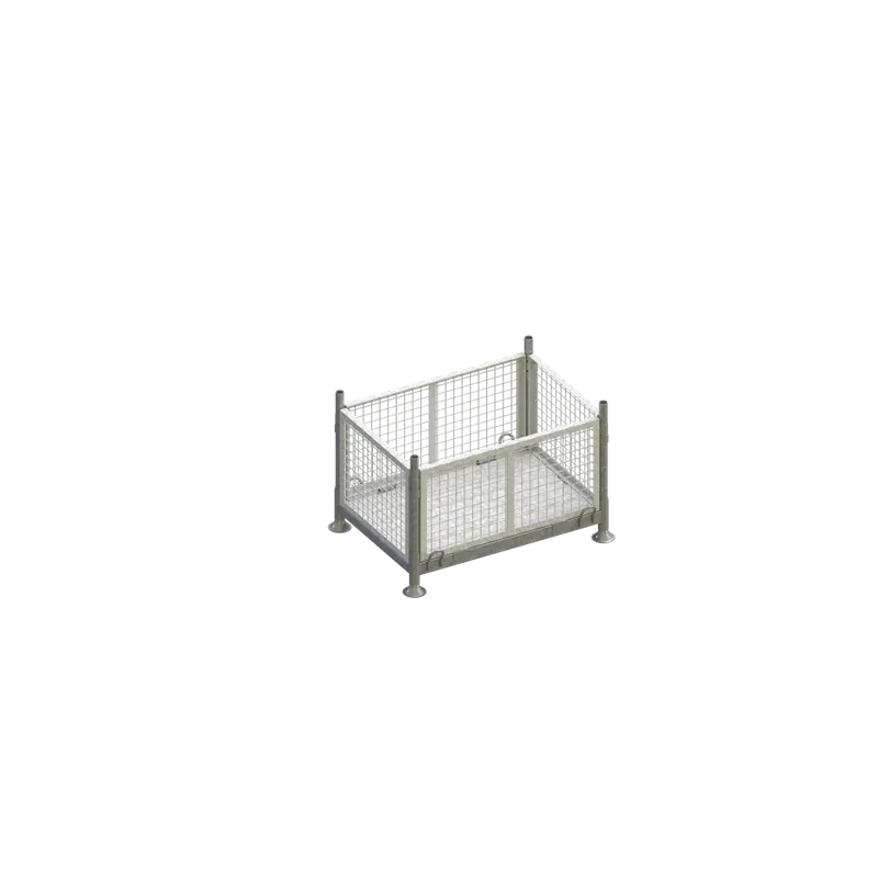 Beperkt Aanbod Scafom Emballage Stapelrek Krat 0,85x1,25m - E08SR0028