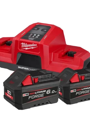 MILWAUKEE® M18 FORGENRG-602 ACCU 2X 6,0AH FORGE KIT Hoge Kwaliteit