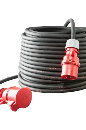 Keraf Verlengkabel 25m H07RN-F 5G6 CEE 32/5/400 - N2550600225 Korting