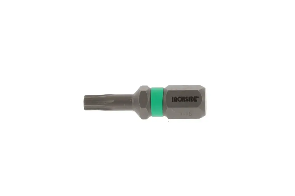 IRONSIDE BITS 1/4" 25MM TX15-S2 - 10 ST Direct Beschikbaar