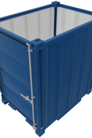 Beste Prijs CONTAINEX Opslagcontainer 5‘ Compacte en Robuuste Opslagunit