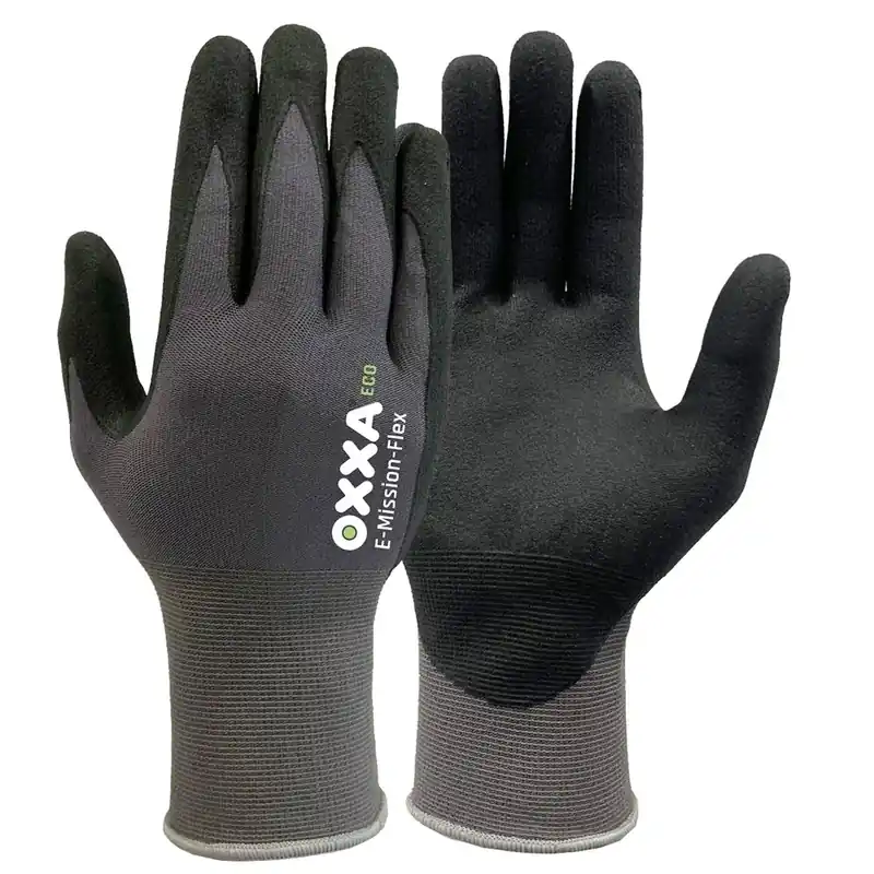 Finale Uitverkoop OXXA Premium ECO WERKHANDSCHOENEN OXXA E-MISSION -XL (10)FLEX - 52-200 - ZWART/GRIJS