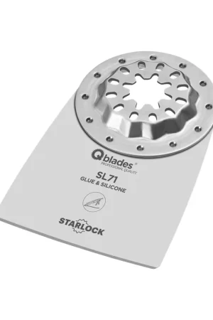 Korting Qblades Multitool Segmentmes Bol Kit en Lijm Starlock SL71 52mm 1st