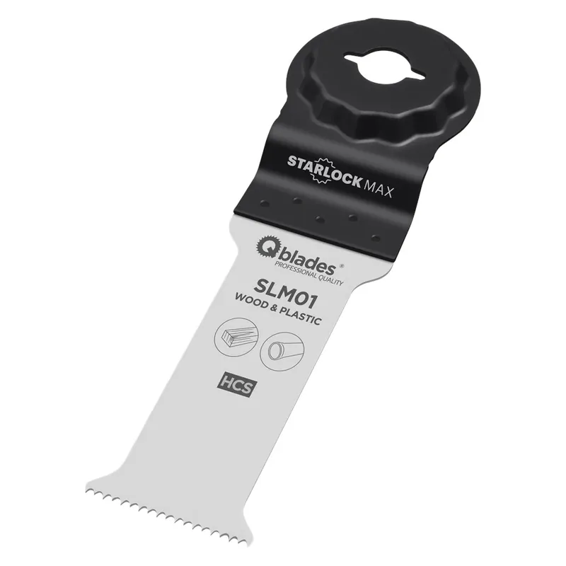 Qblades Multitool Zaagblad Hout Standaard Starlock Max 32x78mm HCS SLM01 1st Nu Kopen