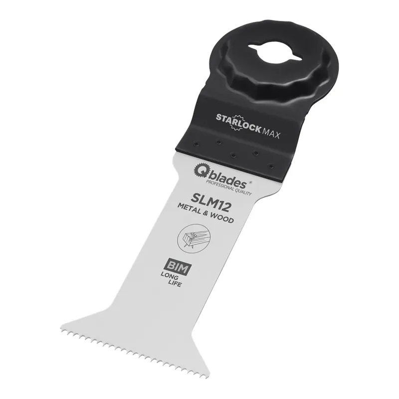 Express Levering Qblades Multitool BiM Zaagblad Hout en Metaal Starlock MAX 42x78mm SLM12 1st