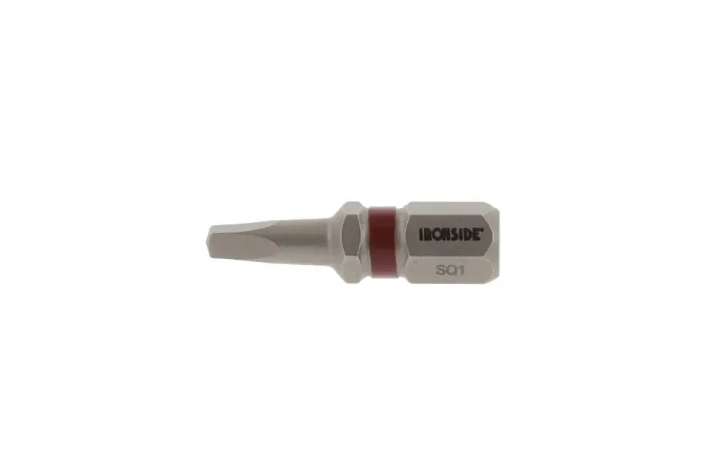 IRONSIDE BITS 1/4" 25MM SQ1-S2 - 10 ST Beste Prijs