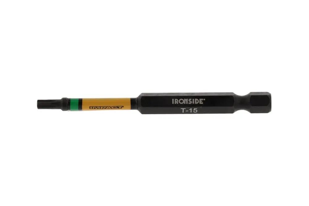 Direct Beschikbaar IRONSIDE BITS 1/4" IMPACT 75MM TX15-S2