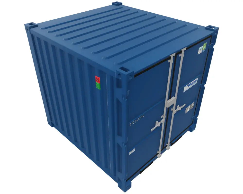 CONTAINEX Opslagcontainer 8‘ – Compacte en Robuuste Opslagunit Gereduceerde Prijs
