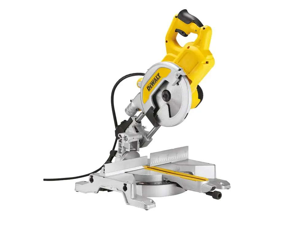 DeWALT Afkort-/verstekzaag 216mm DWS777-QS Uitverkoop