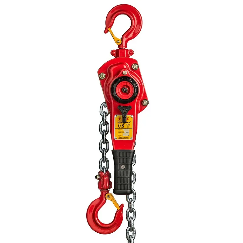DELTA RED PREMIUM RATELTAKEL 0,8T MET 1,5M HIJSHOOGTE Veilige Betaling