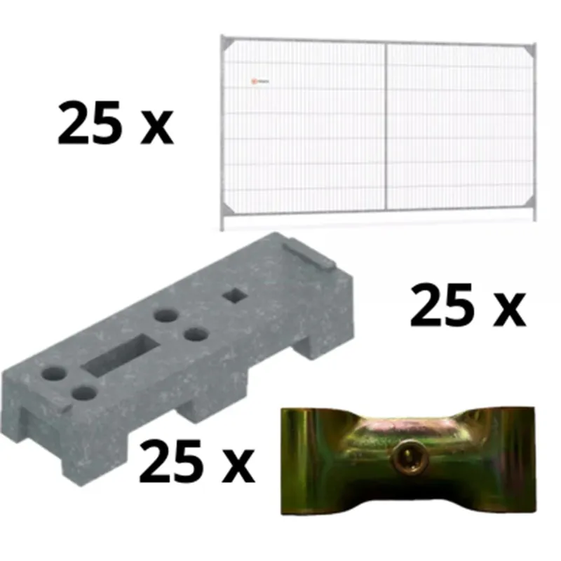 Jako BOUWHEK SET INCL. BOUWHEKVOET EN KLEMSETBUNDEL VAN 25 STUKS Actieprijs