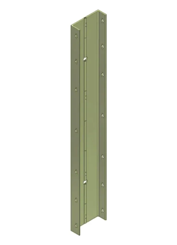 Gereduceerde Prijs Paschal BEKISTINGELEMENT SCHARNIERHOEK 125 9,5 X 9,5 X 125 CM