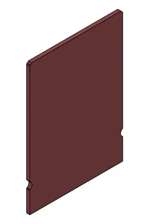 Direct Beschikbaar PASCHAL HOUTPLAAT 45 X 62,5 CM