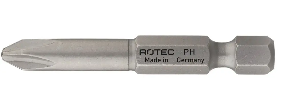 Laatste Versie Rotec PRO KRACHTBIT PH1, L=152, E6.3, BASIC