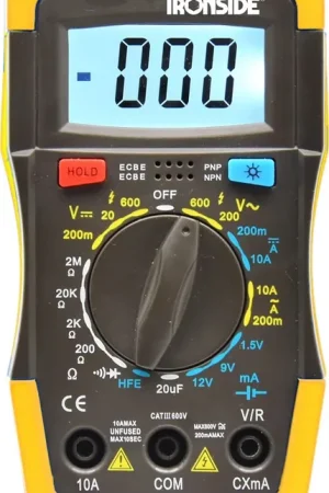 Alleen Vandaag Ironside MULTIMETER MINI CAT III 600V