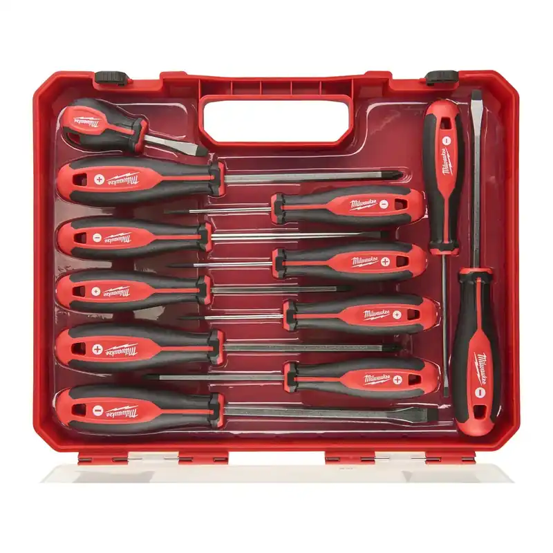 MILWAUKEE® MILWAUKEE SCHROEVENDRAAIERSET 4 TRI-LOBE SL/PH/PZ (12-DELIG) Bestseller