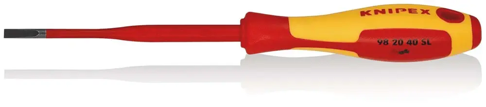Laatste Kans KNIPEX SCHROEVENDRAAIER SLEUF 4,0X0,8 VDE - 98 20 40 SL